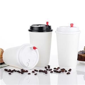 Double wall paper hot coffee cups bulk