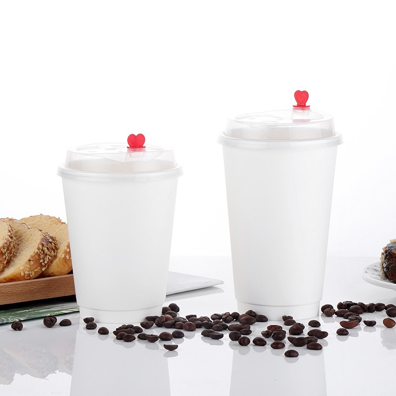 Double wall paper hot coffee cups bulk