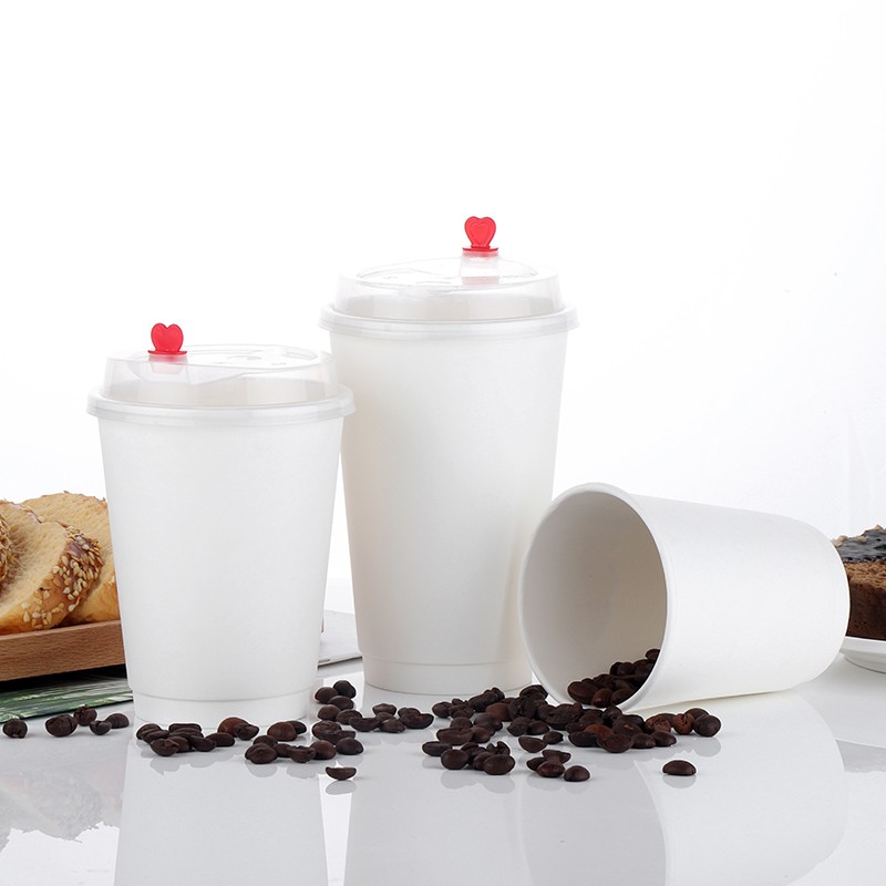 Double wall paper hot coffee cups bulk