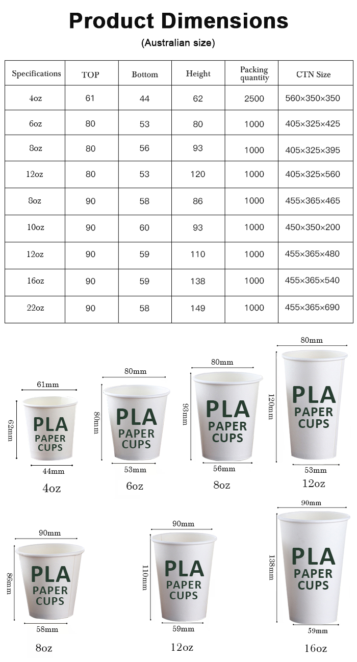 Bio-Plastic Lined Cup Bio-Plastic Lined Cup