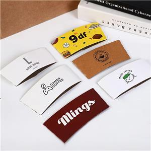 Coffee Shop Accessories Corrugated Cardboard Coffee Drink Cup Holder Tray Cup Carrier Paper Cup Holders