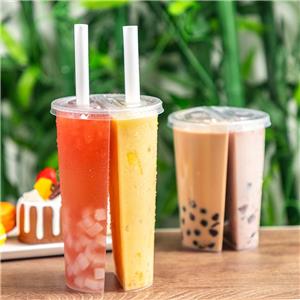 Unique Transparent Takeaway Cup Personalized Disposable Sharing Cup Split Plastic Cups With Logos