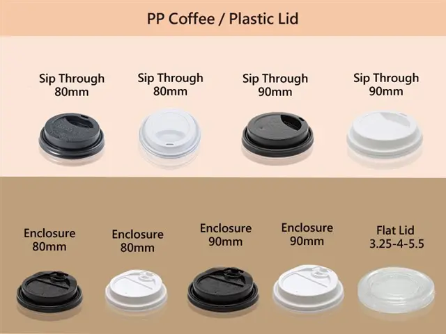 plastic coffee cup lids