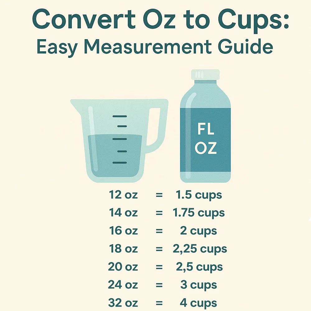 ounce cup conversion