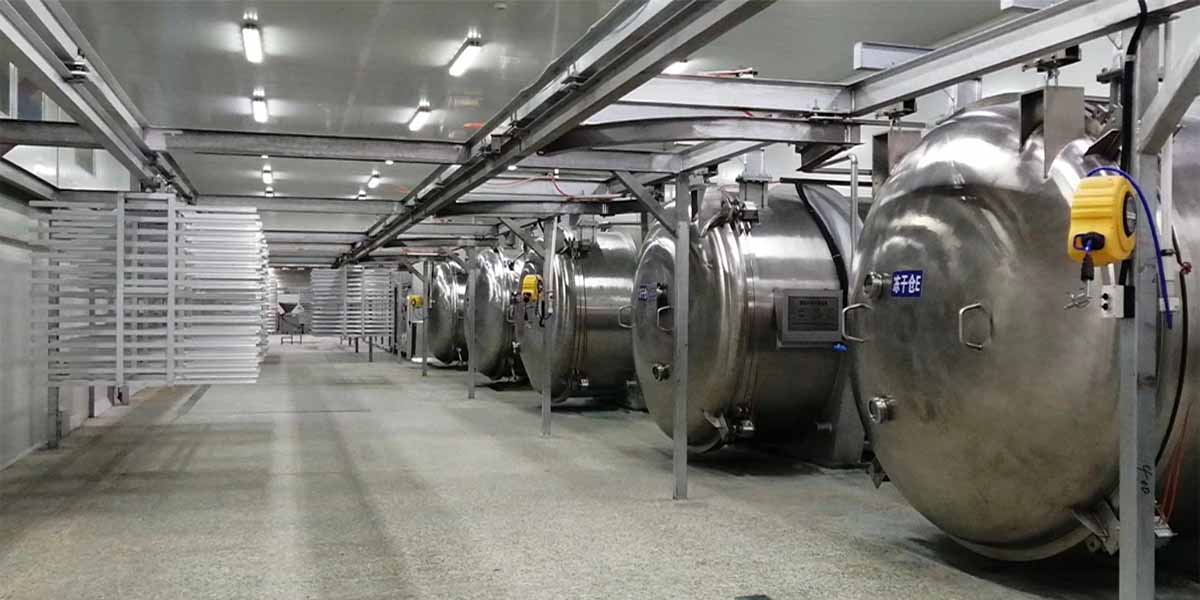 Freeze drying line