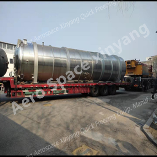 Two sets of freeze dryers exported to South Korea with capacity of 1000kg