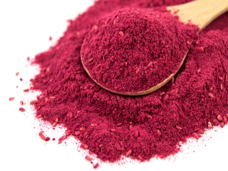 freeze-dried fruit powder