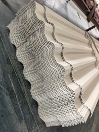 CoExtruded PVC Hollow Tile ASA Corrugated Roofing Molds High Precision UV Resistant and LongLasting Performance