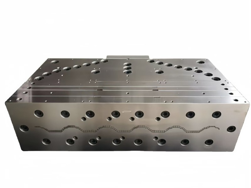 CoExtruded PVC Hollow Tile ASA Corrugated Roofing Molds High Precision UV Resistant and LongLasting Performance