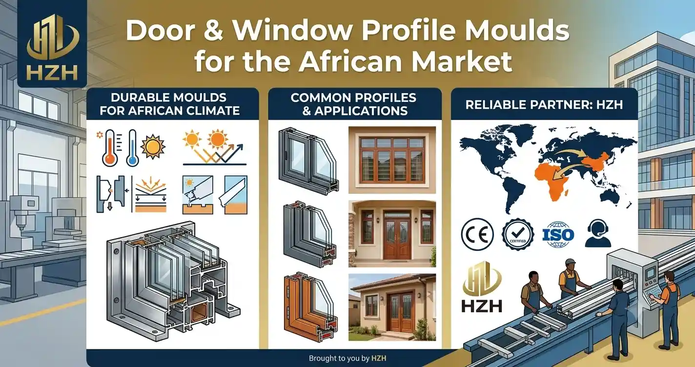 door window profile mould for African market