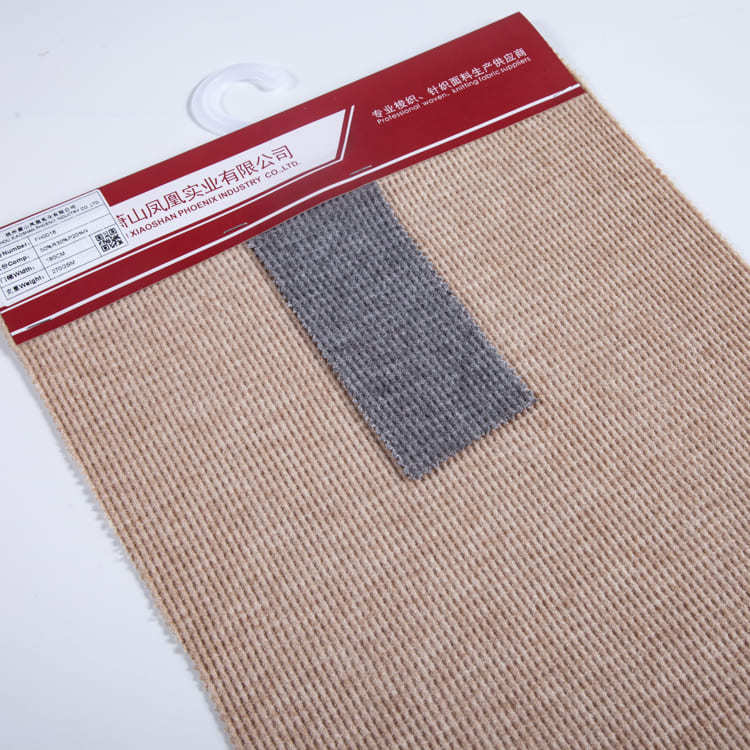 FH1006 Fake Cashmere Silver Yarn Waffle Fabric – Soft Textured Fabric for Sweaters, Cardigans, and Luxury Knitted Apparel