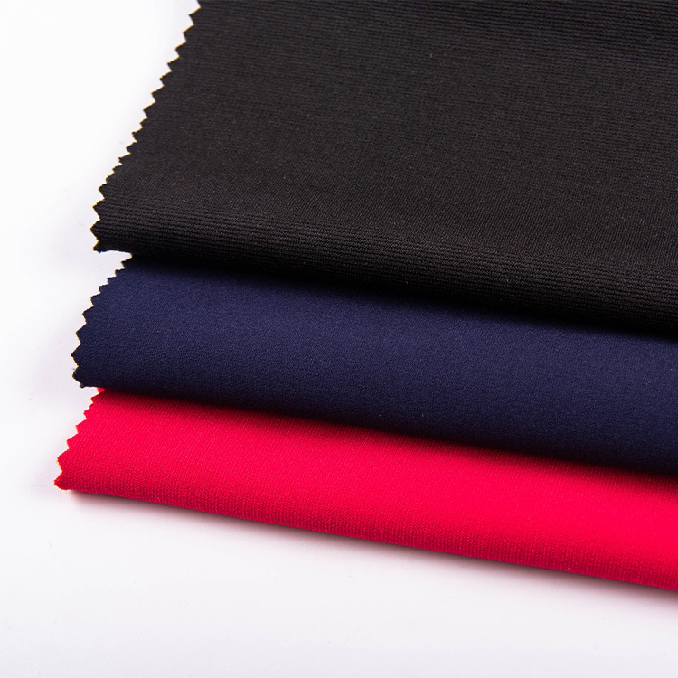 FH13815 Fashion Polyester VscoseRoma Fabric – Soft and Durable Ponte Knit Fabric for Stylish Women's Dresses and Workwear Clothing