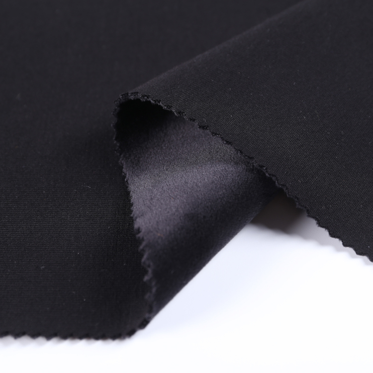 FH16042A- 50s Tencel Roma bonding with fleece Knitted Fabric – Soft Eco-Friendly Fabric for Tops, and pants Garments