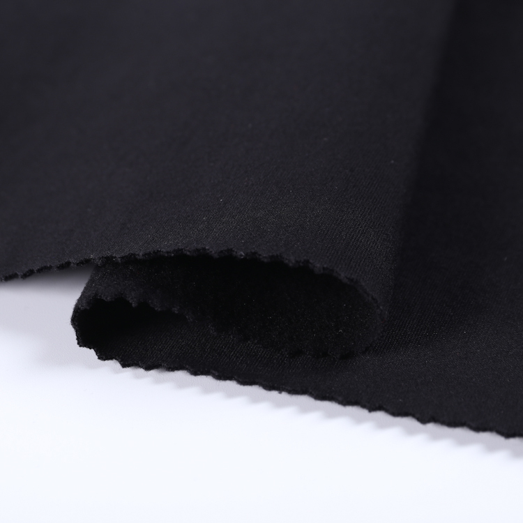 FH14032-b High class 30s vortex nyllon viscose spandex ponte de roma brushed fabrci for winter garment fabric