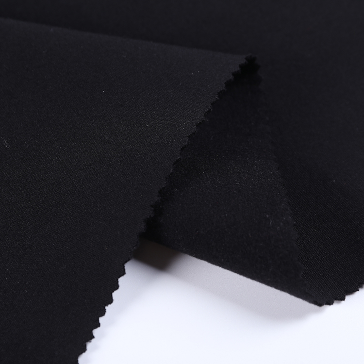 FH14032-b High class 30s vortex nyllon viscose spandex ponte de roma brushed fabrci for winter garment fabric