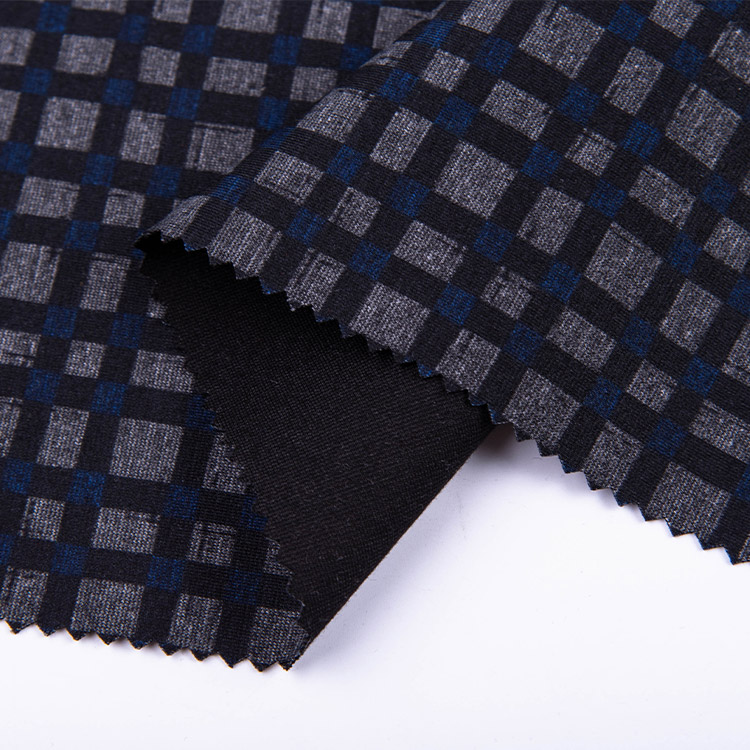 paper printed ponte roma fabric