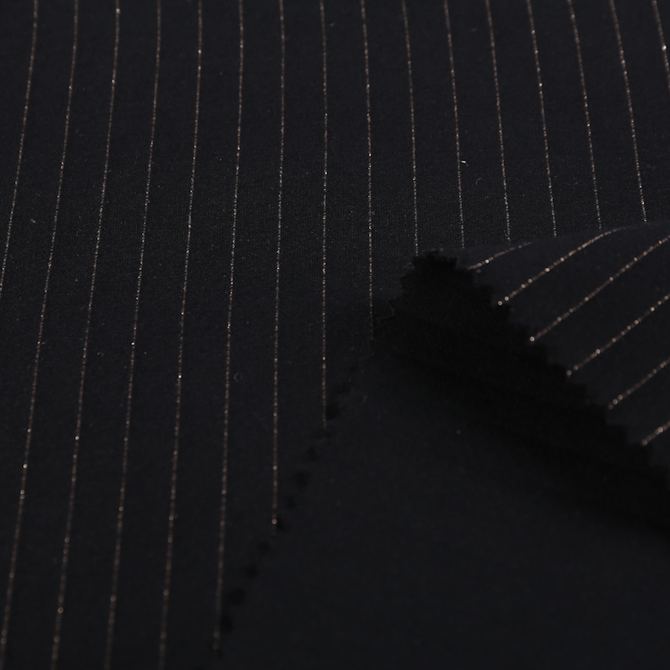 gold yarn ponte roma