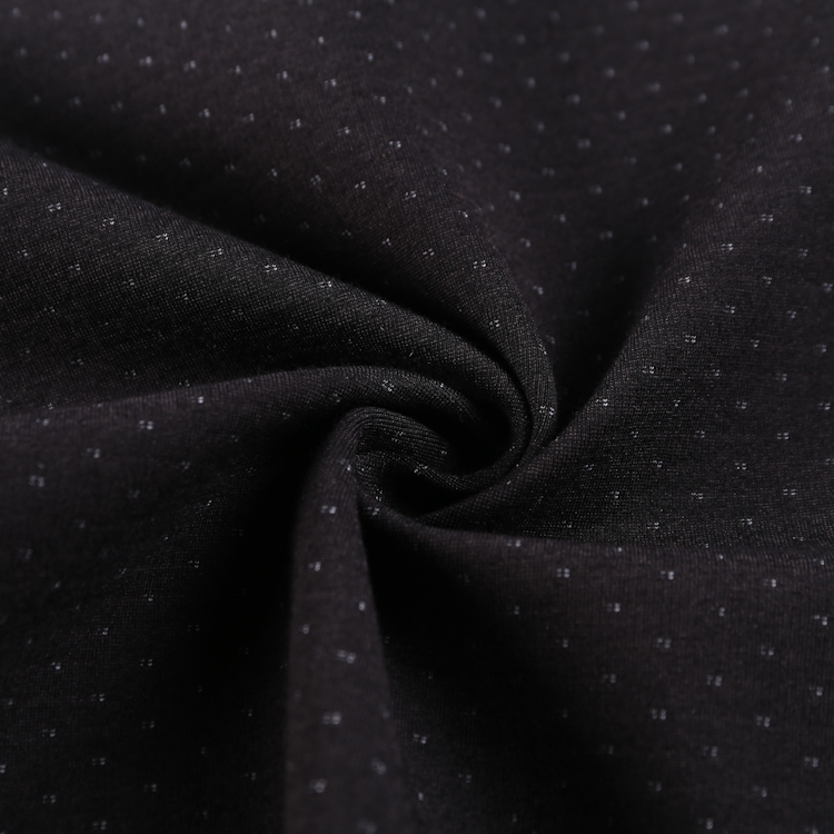 dot stripe double layer NR stretch Ponte roma fabric dot stripe double layer NR stretch Ponte roma fabric