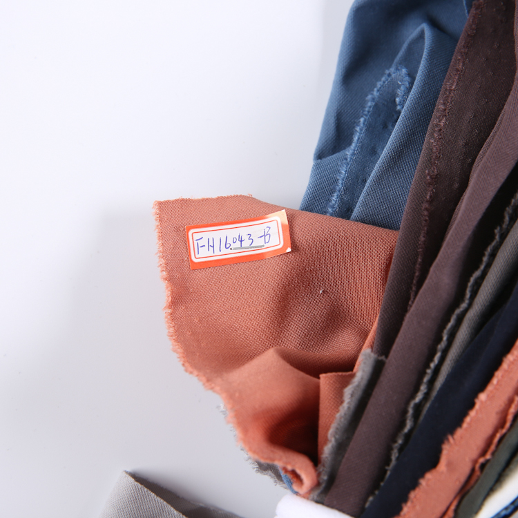 FH16043PO 60s Tencel Dobby Ponte Roma Fabric – Eco-Friendly Textured Knit Fabric for Women's Fashion and Smart Casual Wear