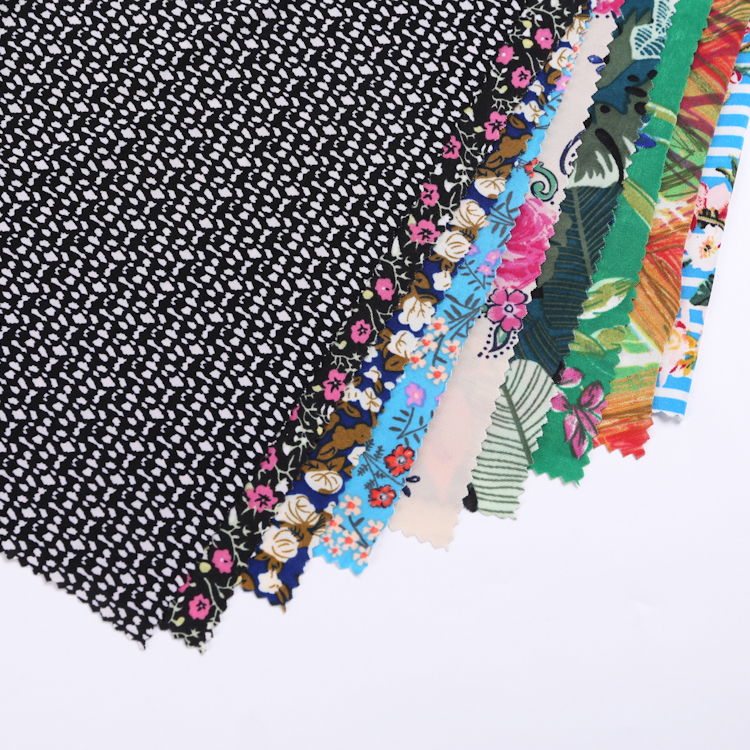 S1325-P FDY Single Jersey Printed Fabric – Smooth Printed Knit Fabric for Stylish T-Shirts, Casual Tops, and Lightweight Apparel