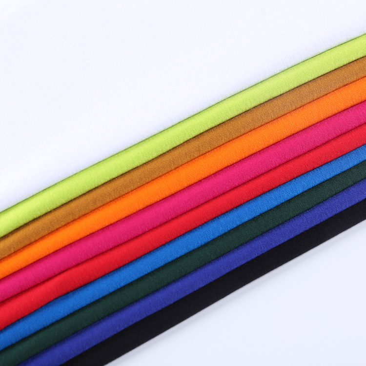 S1307 OE Rayon Single Jersey – Breathable Lightweight Fabric for Basic T-Shirts, Homewear, and Cost-Effective Garments