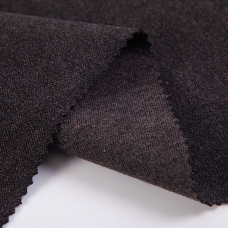 FH16149 Herringbone Knit Fabric – Classic Zigzag Twill for Suits, Blazers, Coats, and Vintage-Inspired Fashion