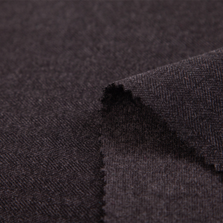 FH16149 Herringbone Knit Fabric – Classic Zigzag Twill for Suits, Blazers, Coats, and Vintage-Inspired Fashion