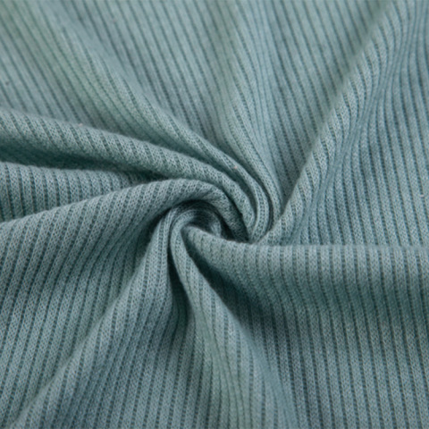 FH1002 Stripes Silver NTR Rib 2*2 Knit Fabric – Soft Rib Knit forLong sleeved top，cardigan sweater， Casual Tops, and Lightweight Innerwear