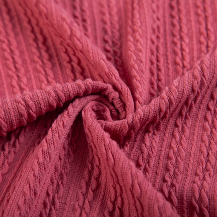 jacquard twisted rib fabric jacquard twisted rib fabric