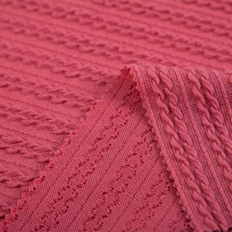 jacquard twisted rib fabric jacquard twisted rib fabric