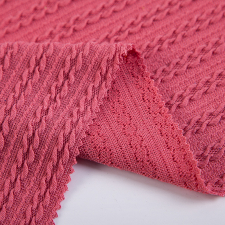 jacquard twisted rib fabric jacquard twisted rib fabric