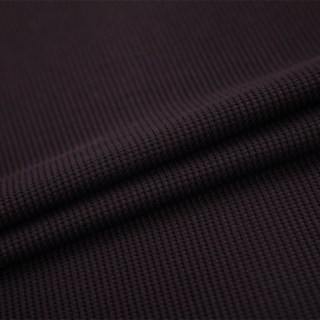 PS2295 waffle jacquard knit polyester spandex 165gsm fabric for Hoodies, Lounge Sets, Sleepwear, and Layered Fashion garment