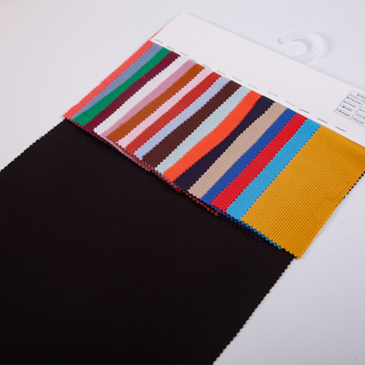 PS2295 waffle jacquard knit polyester spandex 165gsm fabric for Hoodies, Lounge Sets, Sleepwear, and Layered Fashion garment