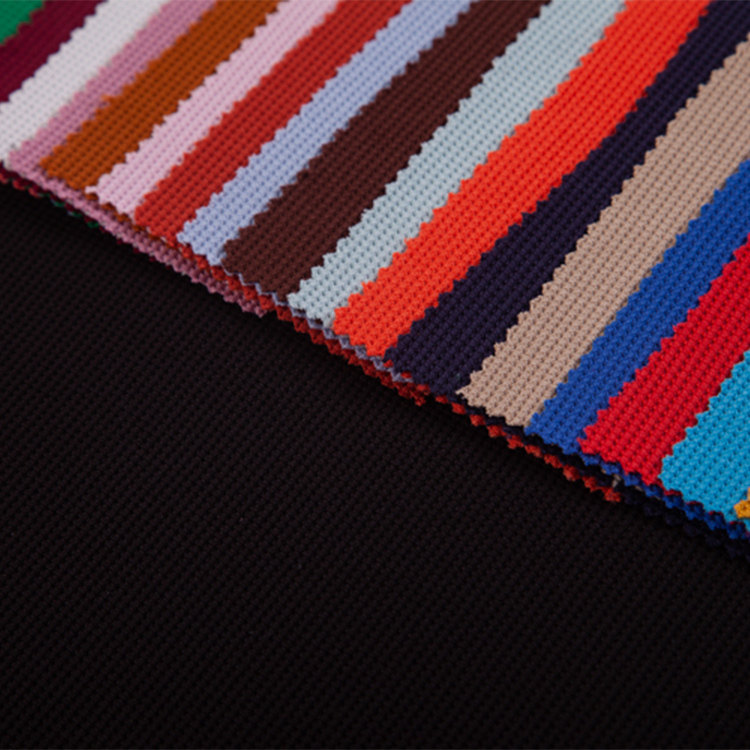 PS2295 waffle jacquard knit polyester spandex 165gsm fabric for Hoodies, Lounge Sets, Sleepwear, and Layered Fashion garment