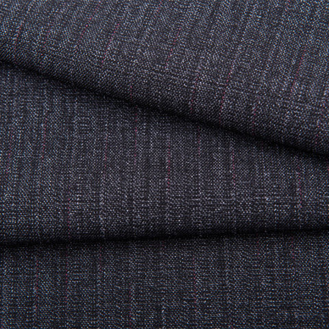 HB08-19 polyester great light white yarn spandex 4 way stretch slubbed jacquard weave fabric for suit coat garment