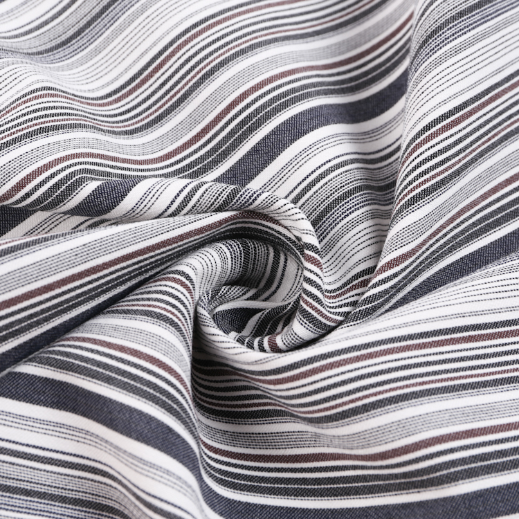 dable color cation pinstripe fabric
