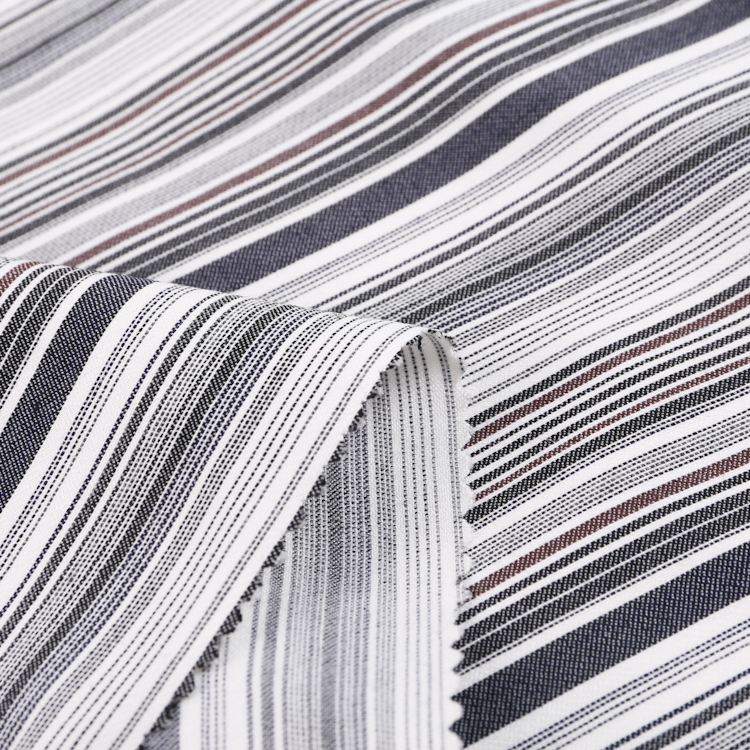dable color cation pinstripe fabric