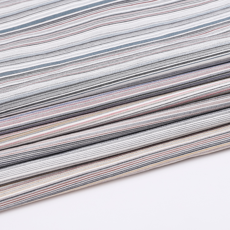 HB10-90 Double Color Cationic Pinstripe Fabric – Professional Stretch Suit Fabric for Pants, Blazers, and Officewear Sets