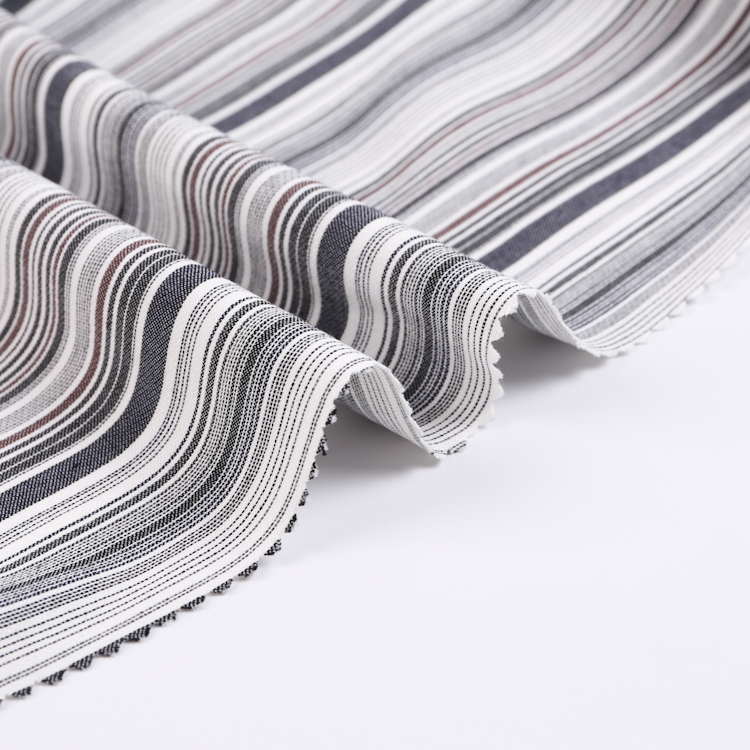 HB10-90 Double Color Cationic Pinstripe Fabric – Professional Stretch Suit Fabric for Pants, Blazers, and Officewear Sets