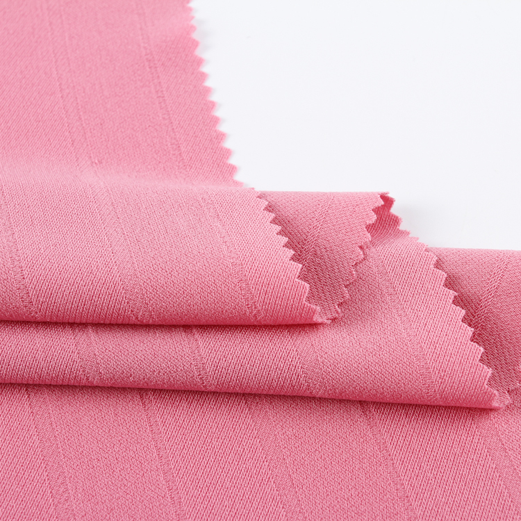 HB20-23 Jacquard Stripe weave Fabric – Elegant Textured Stripe Material for Blazers, Suits, Tops, and Boutique Wear