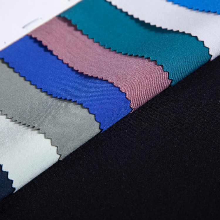 HB06-36 Plain Dye Fabric – Viscose Polyester Spandex 4-Way Stretch