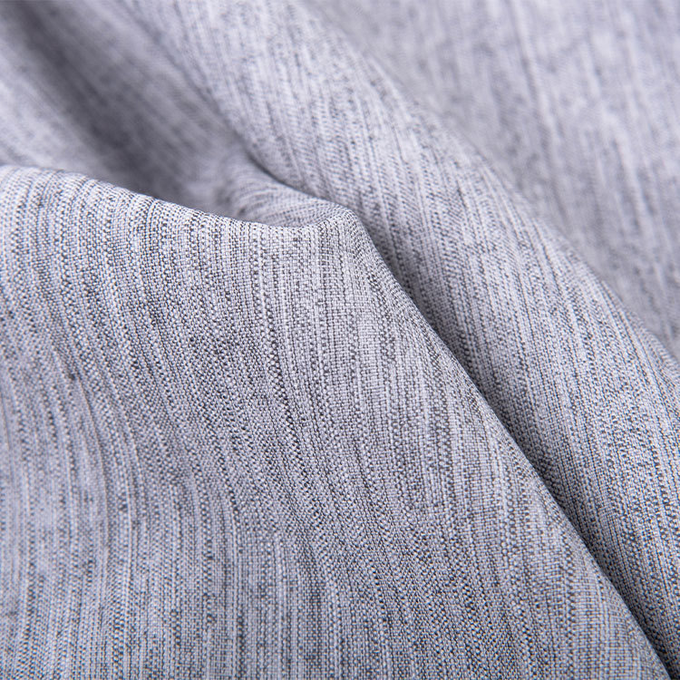 HB07-1 Polyester Rayon Pinstripe Slubbed 4-Way Stretch Fabric