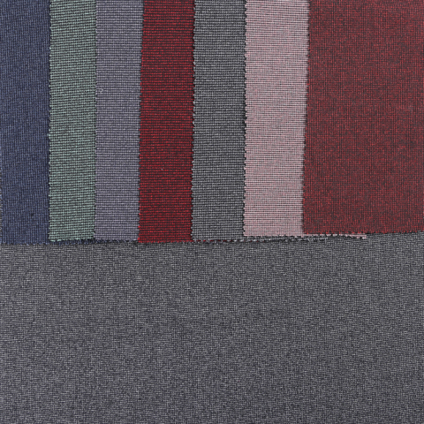 HB11-55 Polyester viscose spandex 4 way stretch plain dye fabric heavy weight fabric for winter garment