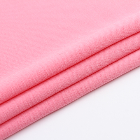 HB14-18 420gsm polyester rayon spandex 4 way stretch plain dye weave fabric for garment suit women