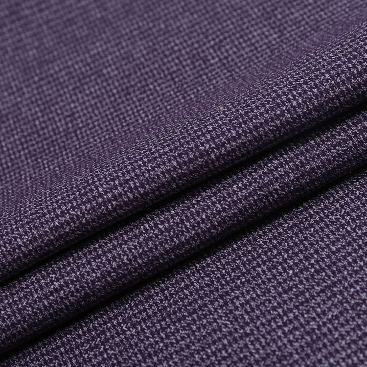 HB14-108 customized TR spandex plain dye high quality houdstooth jacquard fabrci fashion trousers shirt suiting fabric for garment