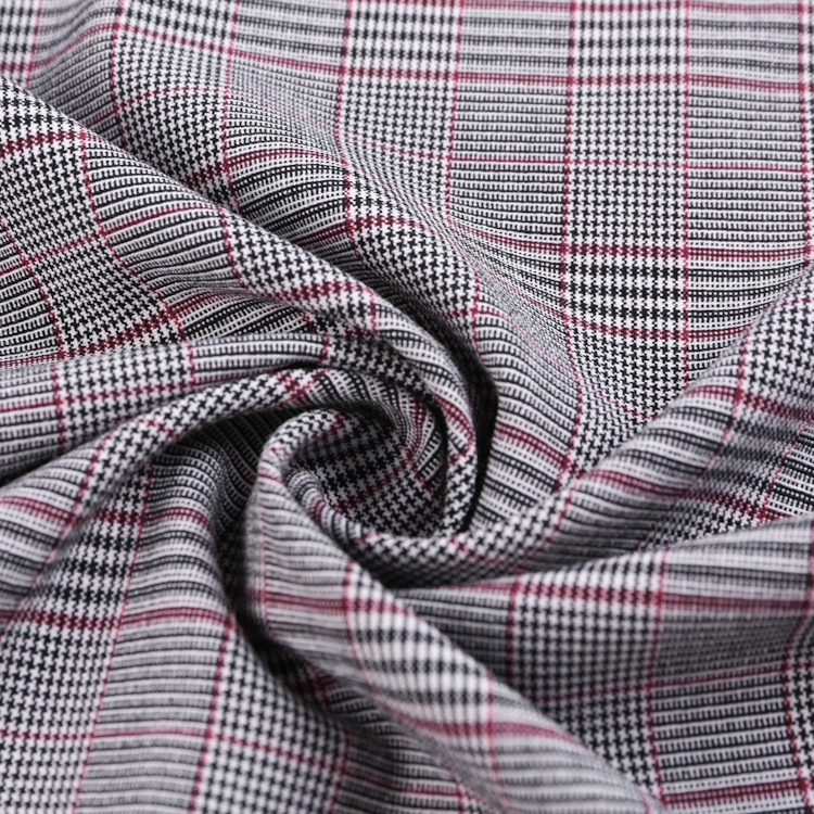 yarn dyed check fabric