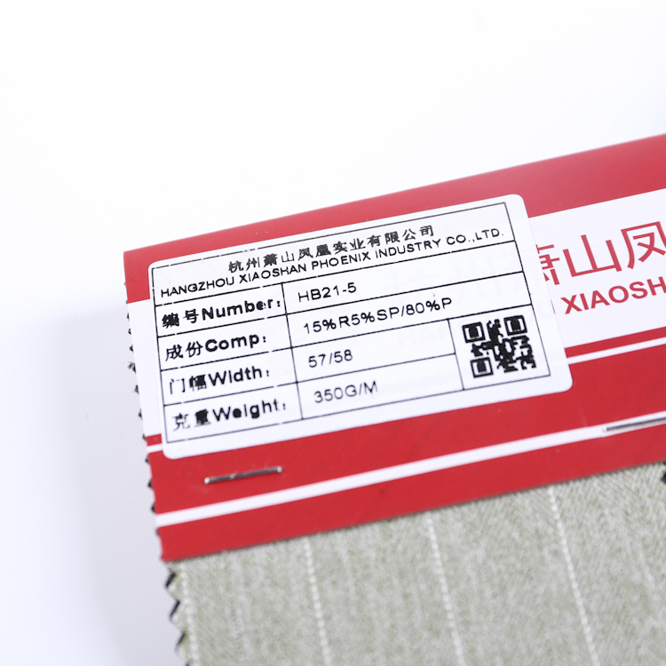 HB21-5 Herringbone Thick Stripes weave Fabric – Bold Twill Weave Material for Outerwear, suit, and Stylish Coats