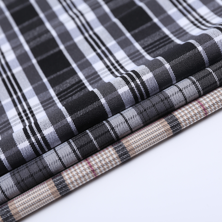 HB21-30 Yarn Dyed Twill Large Grid Fabric – Classic Plaid Twill for Overshirts, Coats, and Fashion-Forward Outerwear