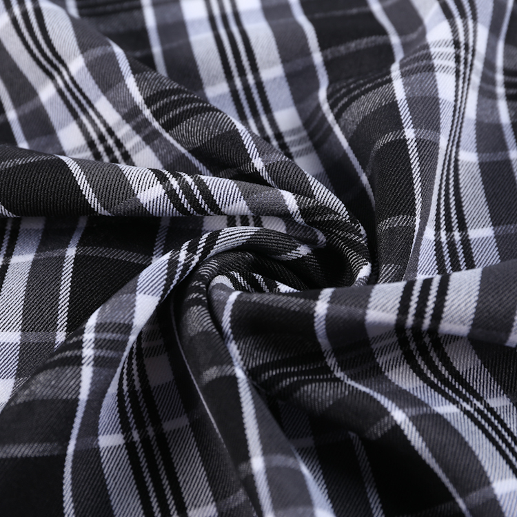 HB21-30 Yarn Dyed Twill Large Grid Fabric – Classic Plaid Twill for Overshirts, Coats, and Fashion-Forward Outerwear