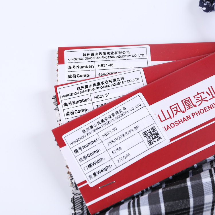 HB21-30 Yarn Dyed Twill Large Grid Fabric – Classic Plaid Twill for Overshirts, Coats, and Fashion-Forward Outerwear